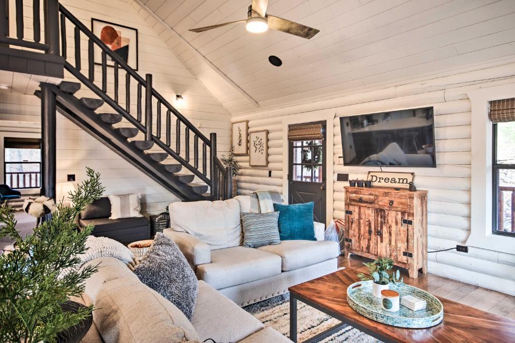 Maysville House | Enchanting Forested Cabin w/Fire Pit & Grill