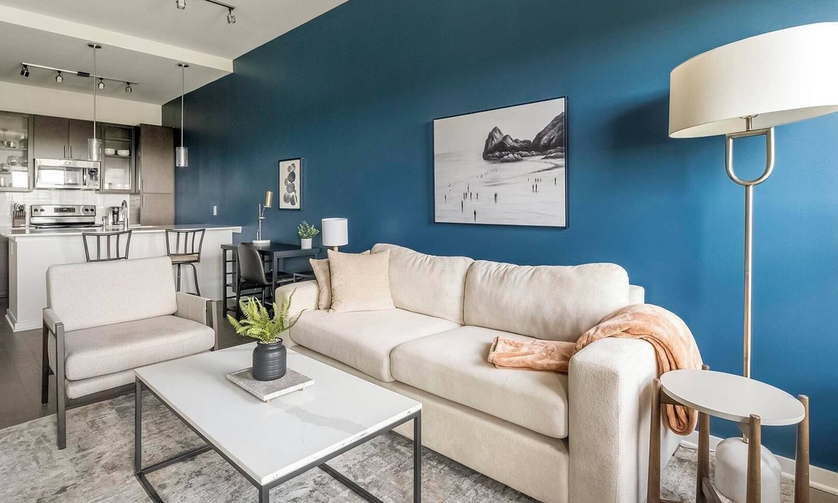 Woodland Heights Apartment | Landing | Chic 1BD, Game Room, Yoga Studio