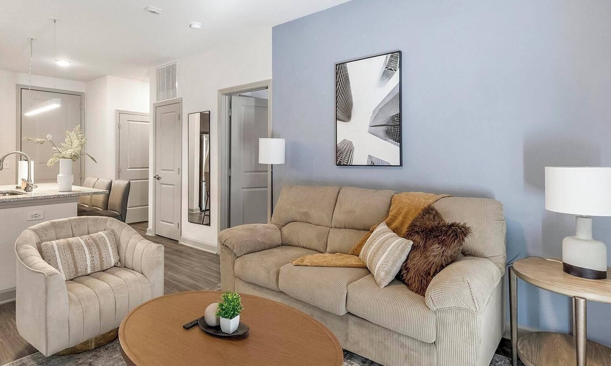 North Arlington Apartment | Landing | Stylish 2BD, Gym, Yoga Studio