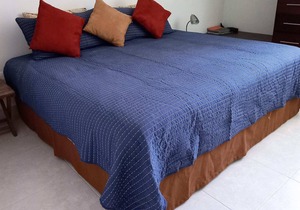 Progreso East, 1 block from Sea, with pool views in Progreso