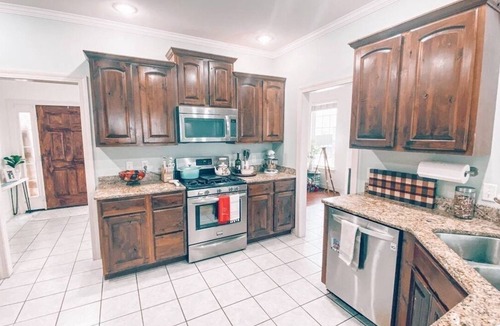 Springdale House | 3 Bedroom Home in the Heart of NWA w' a HUGE 1,100 sq ft. Outdoor Deck
