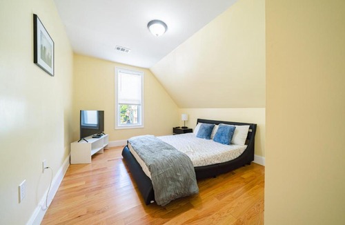 Dudley - Brunswick King Apartment | Family-Friendly 4BR Boston Stay Near Franklin Park, Free Parking, Near MTBA 233-3