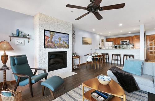 Avalon Condo | H248: Splendid HC Villa +ONLY 1 Step+ Ocean Views+ NEW cart + Electric Fireplace