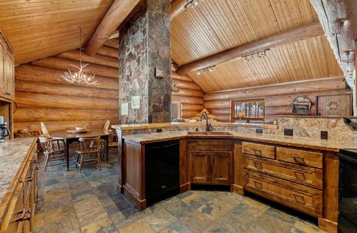 Whitefish House | Log Home on 8 Acres by Stillwater River