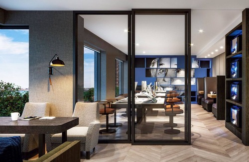 Seaport District Apartment | Practical Seaport 1BR w/Gym, Pool, W/D, Doorman