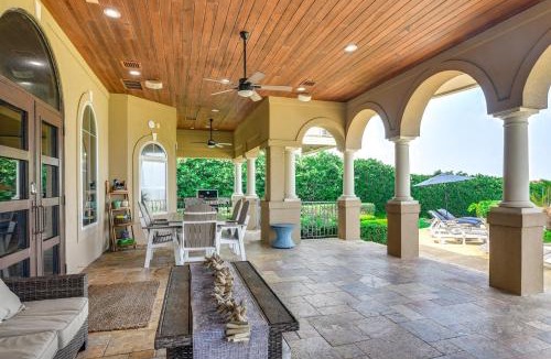Dickinson Villa | Private Dock + Pier: Luxe Villa on Galveston Bay!