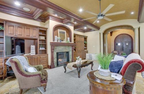 Dickinson Villa | Private Dock + Pier: Luxe Villa on Galveston Bay!