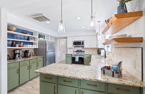 Bentonville House | Private POOL! Close to Trails and Downtown! Dog friendly! Bike IN/OUT!