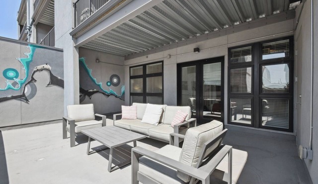 Brushed & Bold | Modern 2BR RiNo Loft | Walk to Breweries & Mission Ballroom