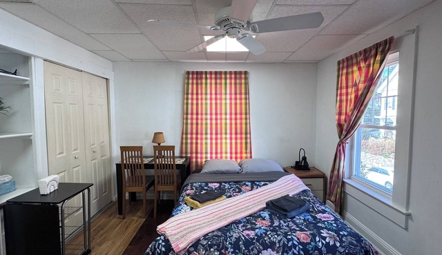 Modern Private Studio near Boston — Walk to Train