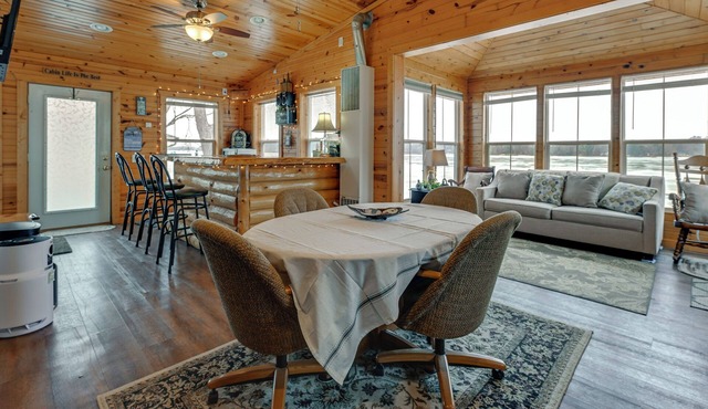 Montello Cabin on Buffalo Lake w/Dock & Fire Pit!