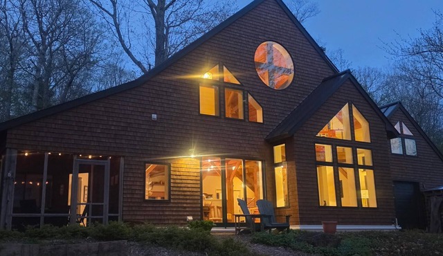 Tucked away in Midcoast Maine, this lake house is what summers are made of
